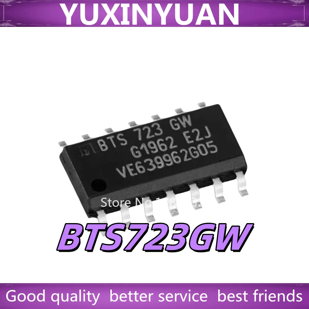 5/PCS New Original BTS723GW BTS723 SOP14 Bridge drive internal switch In Stock