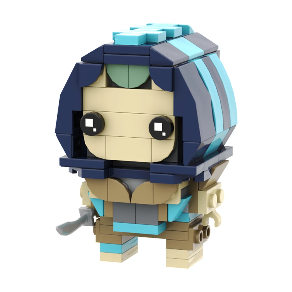 

Moc Apex Legends Brickheadz Building Blocks Ash Fuse Lifeline Octane DIY Model Game Bricks Set For Kids Adult Gift Figure Toy