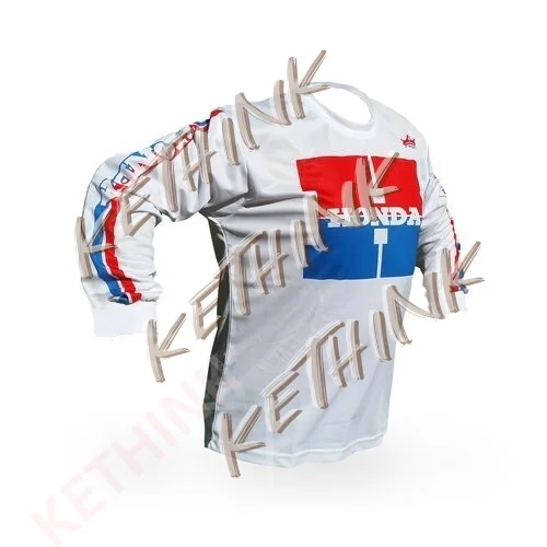 

2025 Summer Honda Motorcycle Quick Drying Jersey Long Sleeve, Y2K Breathable Riding Shirt for Dirt Bike and Mountain Racing