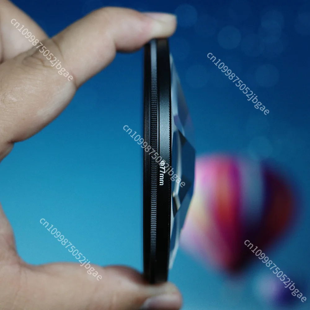 1 قطعة 8-Sided مرشح المشكال الرقيق الزجاج بريزم التصوير الفوتوغرافي الخلفية ضبابي الفيلم والتلفزيون الدعائم لكاميرا SLR #2