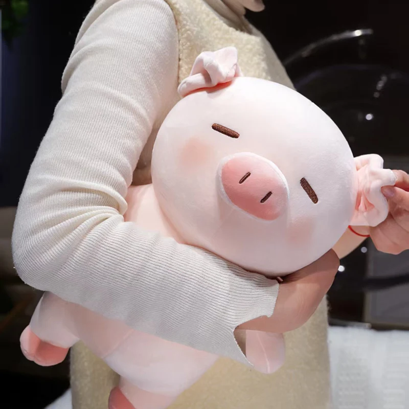 Juguetes de Peluche de Cerdito Rosa de 15/40CM, Muñeco de Peluche Suave, Lindo Cerdito con Capa, Colgante de Peluche, Regalo Kawaii