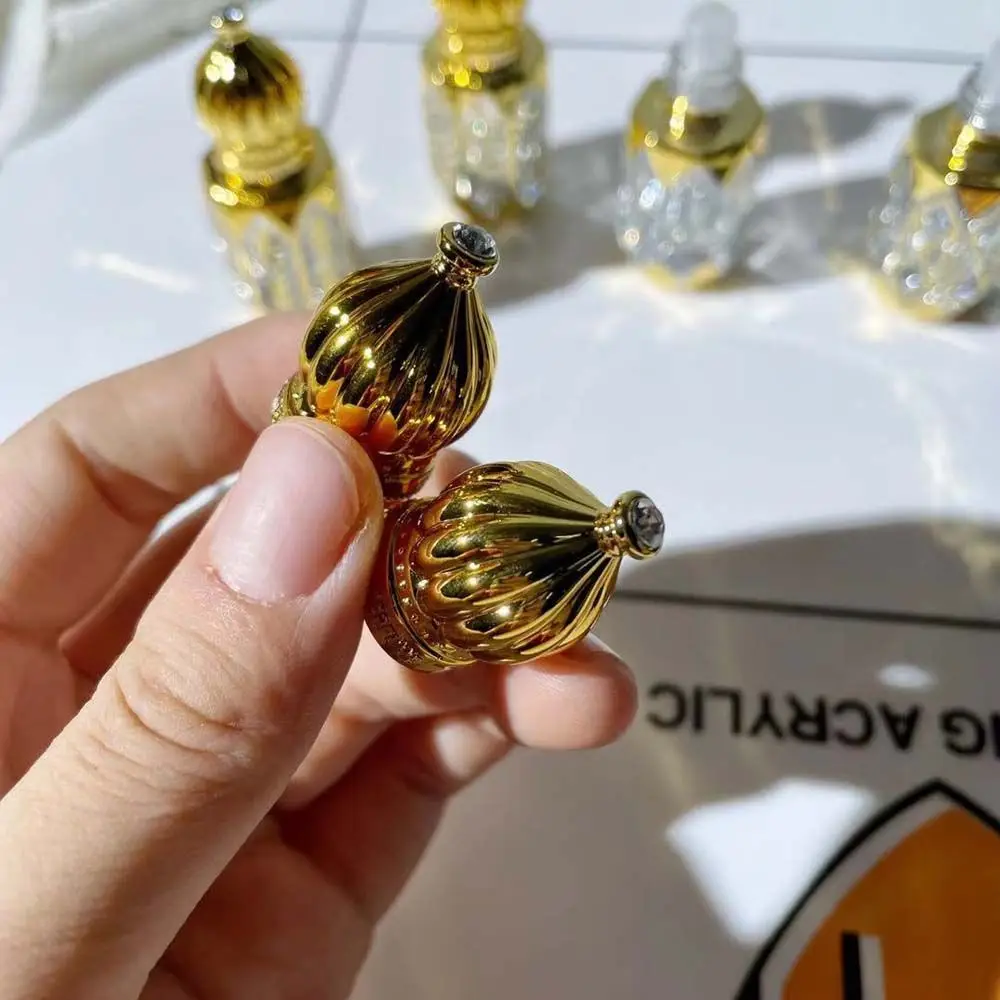 Roll-on Essential Oil Bottle Luxury Style Vintage Beauty Empty Bottle  Container Refillable Bottles  Bottle