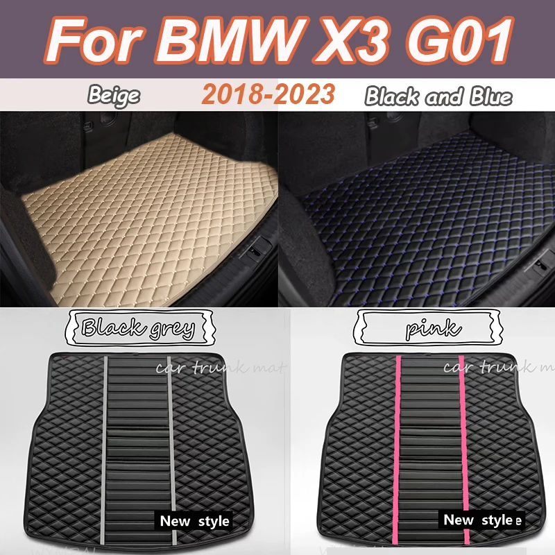

Коврик в багажник автомобиля для BMW X3 G01 2018 2019 2020 2021 2022 2023, автомобильные аксессуары на заказ, украшение интерьера автомобиля