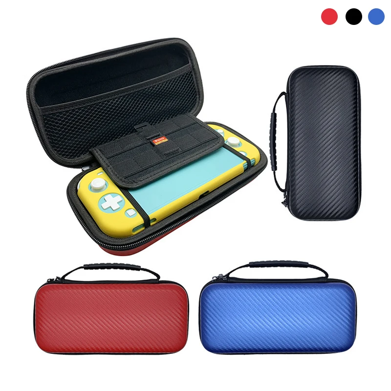 Suitable for switch lite carbon fibre storage bag EVA thickened protective case dustproof and drop-proof high quality