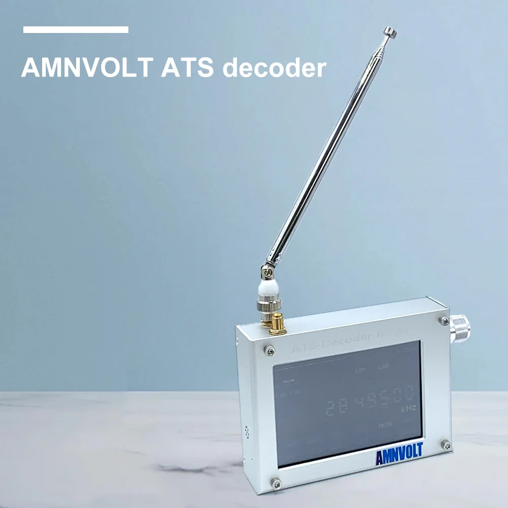 ATS-Decoder Dekoder Digital FM RDS AM LW MW SW SSB DSP Si4732 Baterai 4000MAh untuk Insinyur Uji Pengembang Radio Profesional