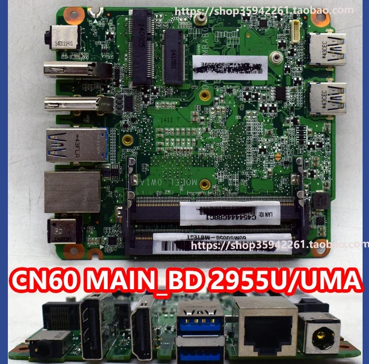 Used For ASUS VM40B-M32AL/DP-MB CN60 MAIN_BD VM60 Mini Small Host main board