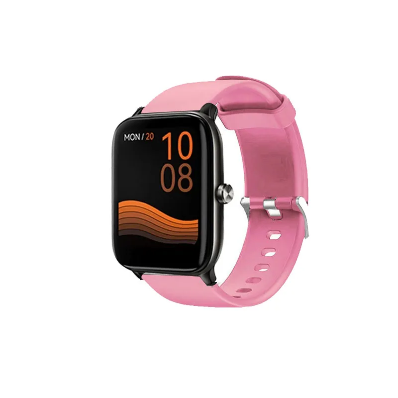 Pulseira para Haylou, pulseiras de silicone para relógio, pulseira para GS4 Plus, RS3, LS02, LS04, LS05s, LS10, LS12, GTS RT, RT, 20mm, 22mm