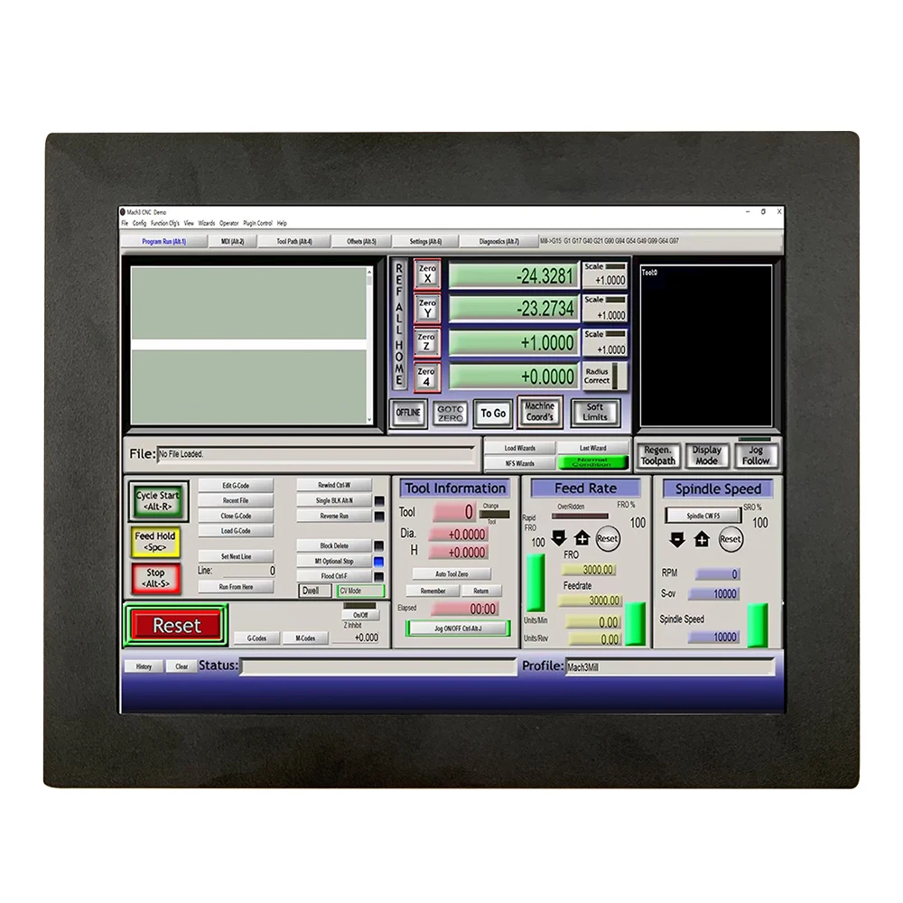 3/4/6 Axis mach3 CNC Industrial Computer High Quality CNC Control Panel With Competitive Price