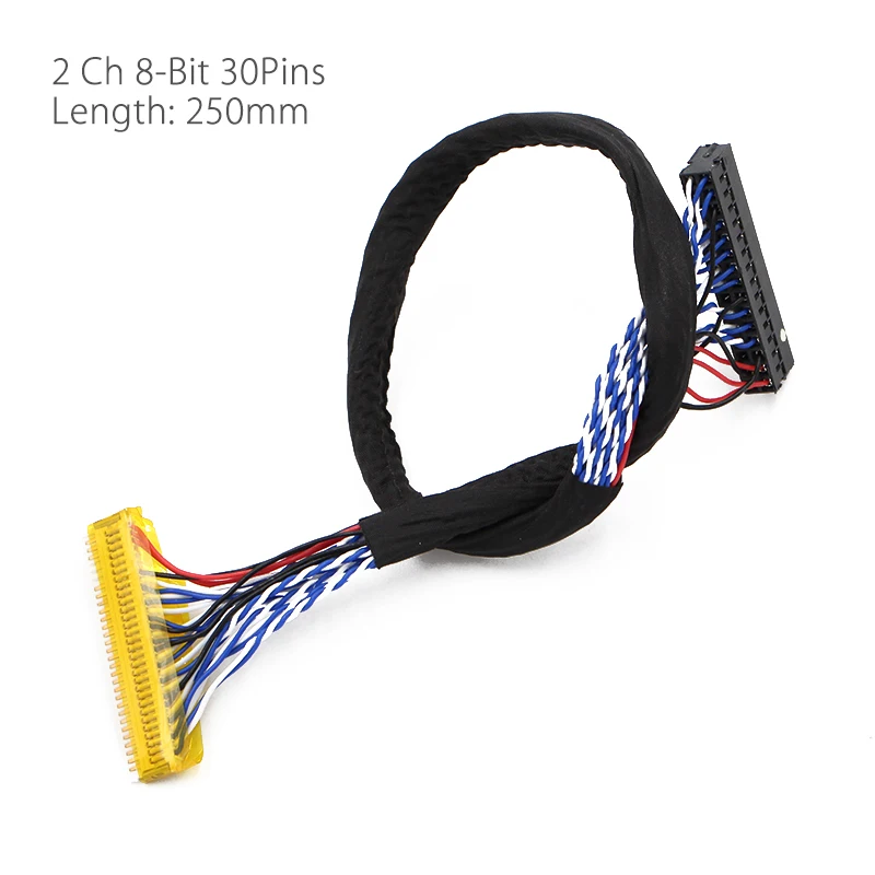 Кабель LVDS диаметром 25 см, для диагностики ЖК-дисплея 17-21 Кабель LVDS диаметром 25 см, для диагностики ЖК-дисплея 17-21