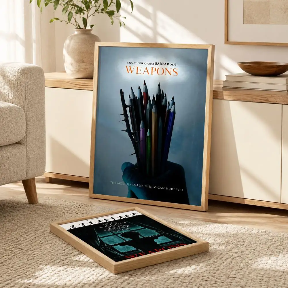 Weapons Movie Poster Modern PP Paper Wall Decorative for Cafe Office Bar Home Wall Decor Gift