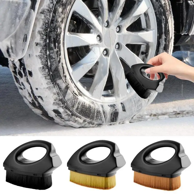 

Car Wheel Detailing Brush Vehicle Tire Cleaning Tool Portable Wash & Maintenance kit Sponges Cloths & Brushes For automobile