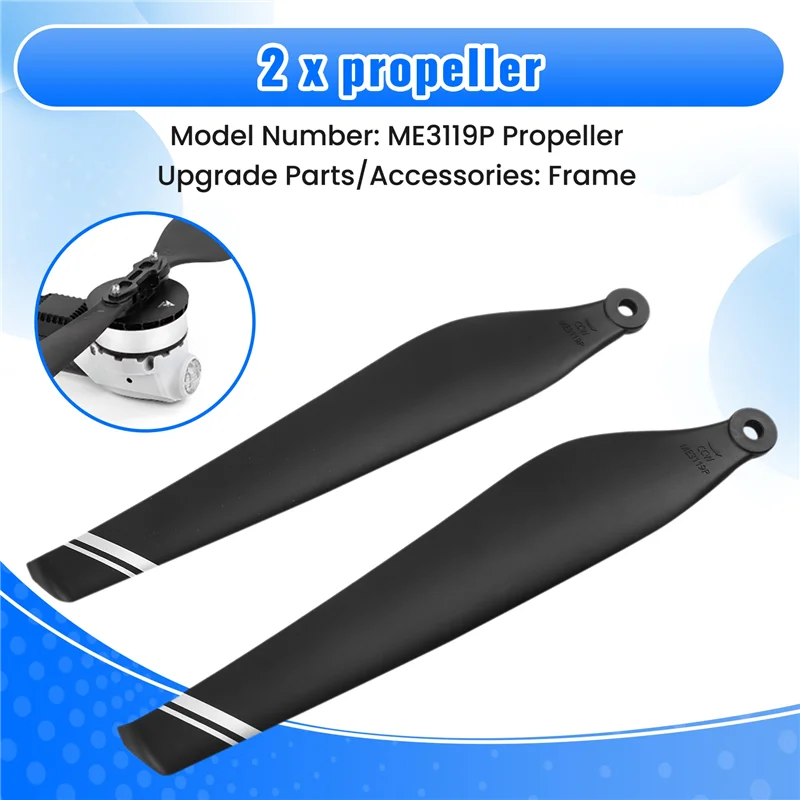 A73E-ME3119P лопасть пропеллера, 2 шт. для T-Motor A8-KV115, реквизит, весло для дрона, аксессуары для сельскохозяйственных дронов