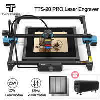 Twotrees TTS-20 PRO 20W Metal Laser Engraver With Laser Air Assist Honeycomb Panel CNC Router Laser Engraving Metal Cutting Wood