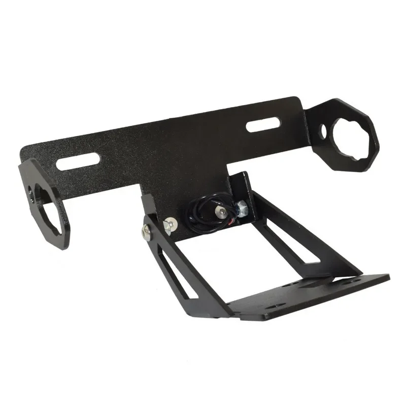waase For Kawasaki Ninja 650 Z650 2017 2018 2019 2020 2021 2022 2023 License Plate Holder Frame with LED Light Tail Tidy