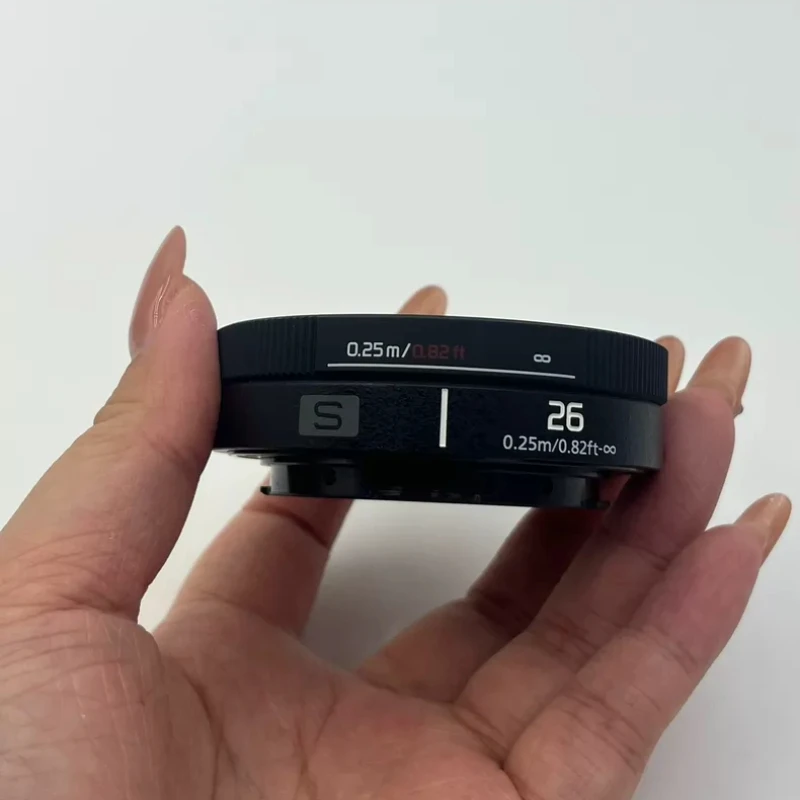 95% New Genuine S 26mm F8 S-R26 Pancake Prime Lens L-Mount Compact Wide Angle Fixed Lens For Panasonic S9 S5II S5IIX S1 S1R S1H