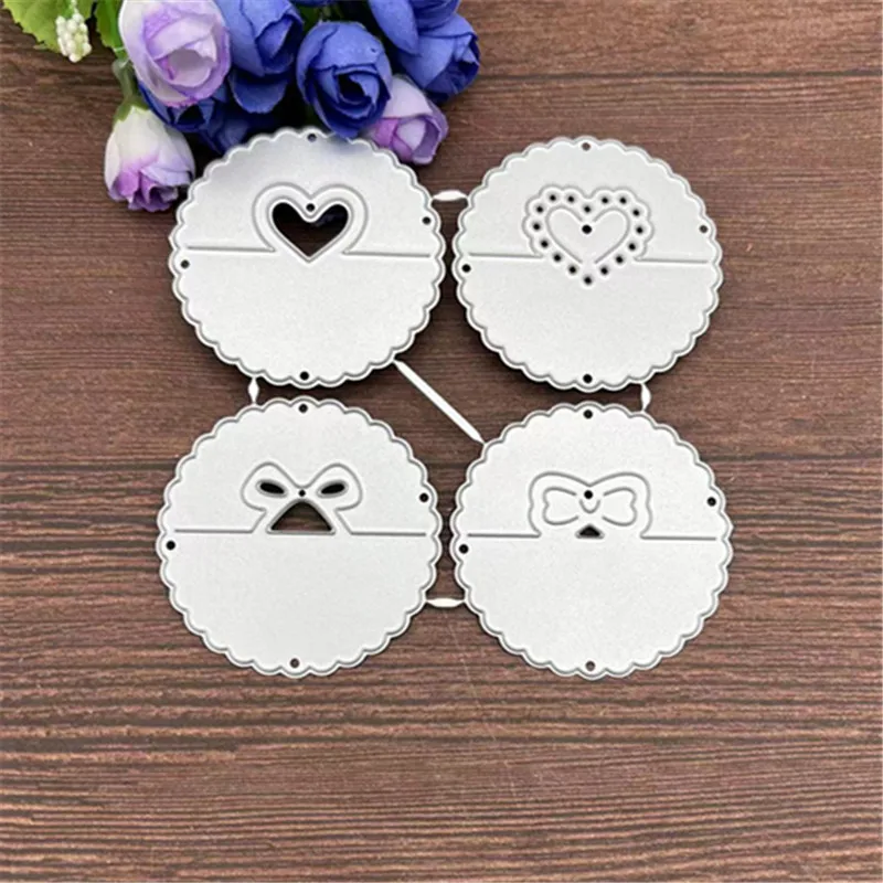3D bag topper head Metal Cutting Dies Stencils For DIY Scrapbooking Decorative Embossing Handcraft Template