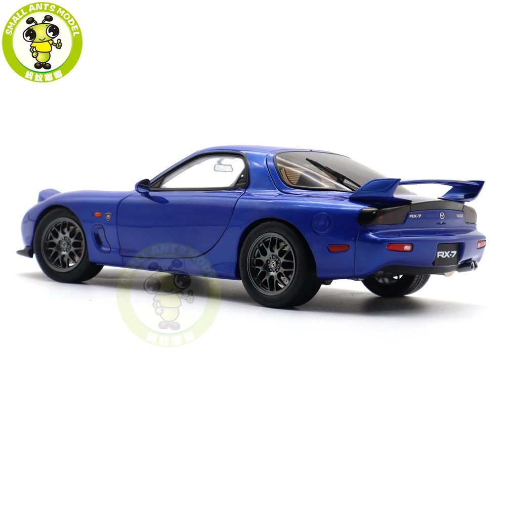 1/18 RX-7 RX 7 Spirit R Polar Master Diecast Model Toy Car Gifts For Father Friends