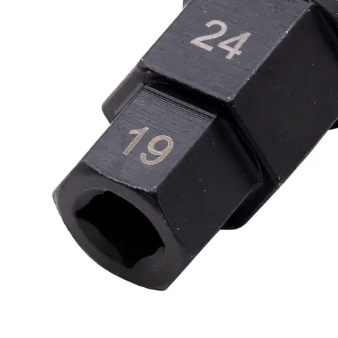 st 17 19 22 24 mm motorcykel framhjul bakhjul sexkantspindeldrivare borttagningsaxelverktyg för Honda Kawasaki Suzuki BMW YAMAHA 10 best sales 17 mm till 24 mm sexkantsadapter - №8