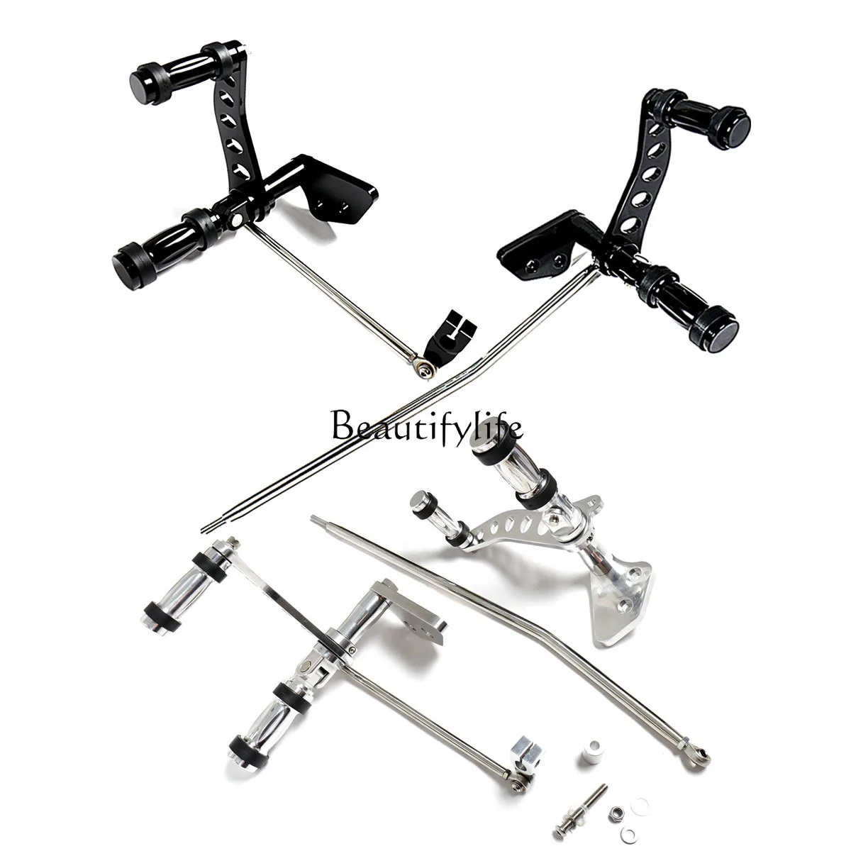 Motorcycle Modification Front Pedal Support Assembly