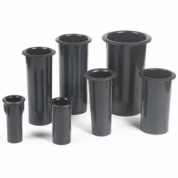 2pcs ABS Plastic Speaker Port Tube, Bass Reflex Vent Tube, Sound Guide Pipe for HiFi Audio Speakers