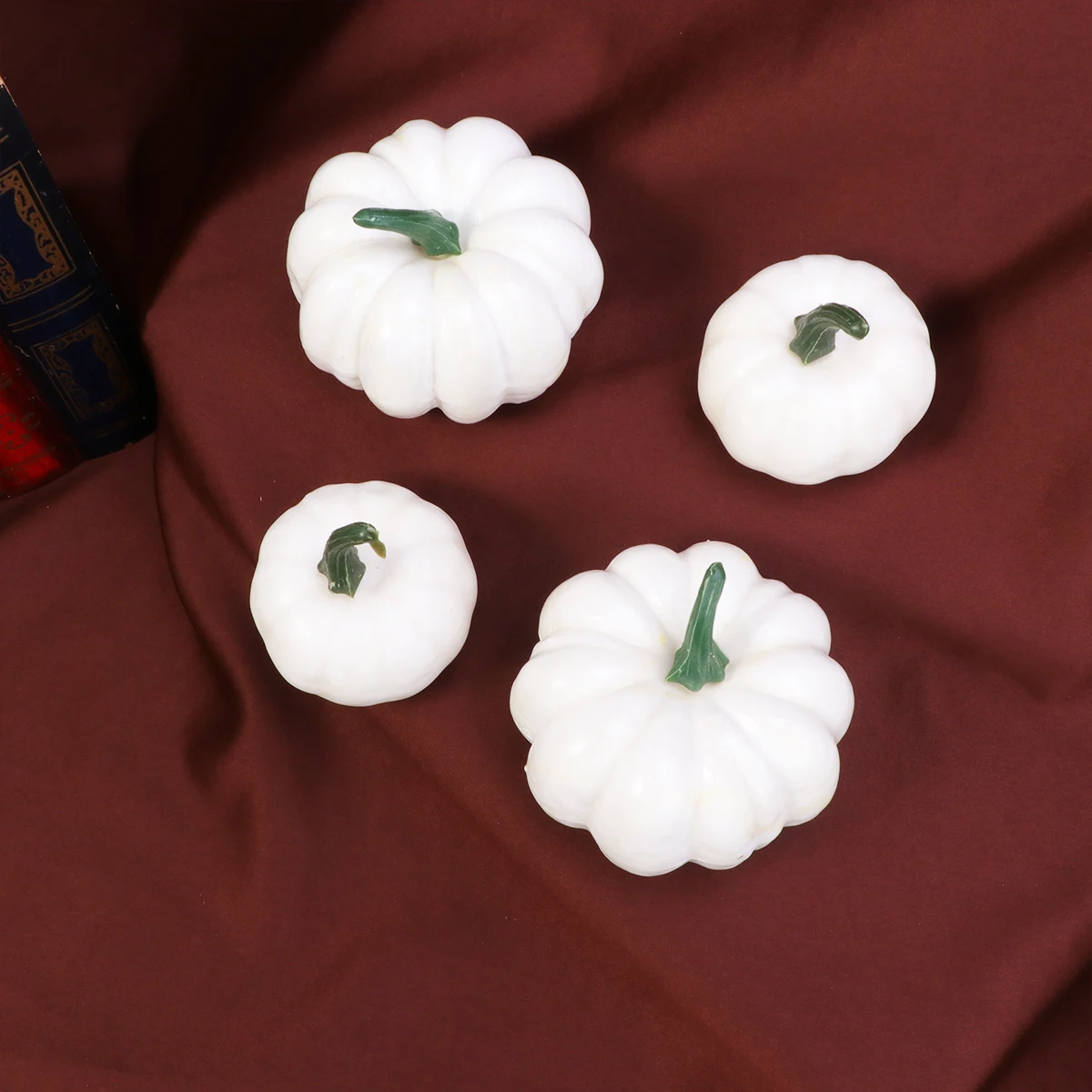 

12pcs Diy Props Artificial Party Supplies White Large Small Foam Lightweight Fun Decor For Halloween Birthday Parties