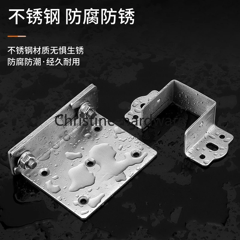 Thickened L-shaped corner code reinforcement angle iron fixing bracket furniture repair and reinforcement connectors.