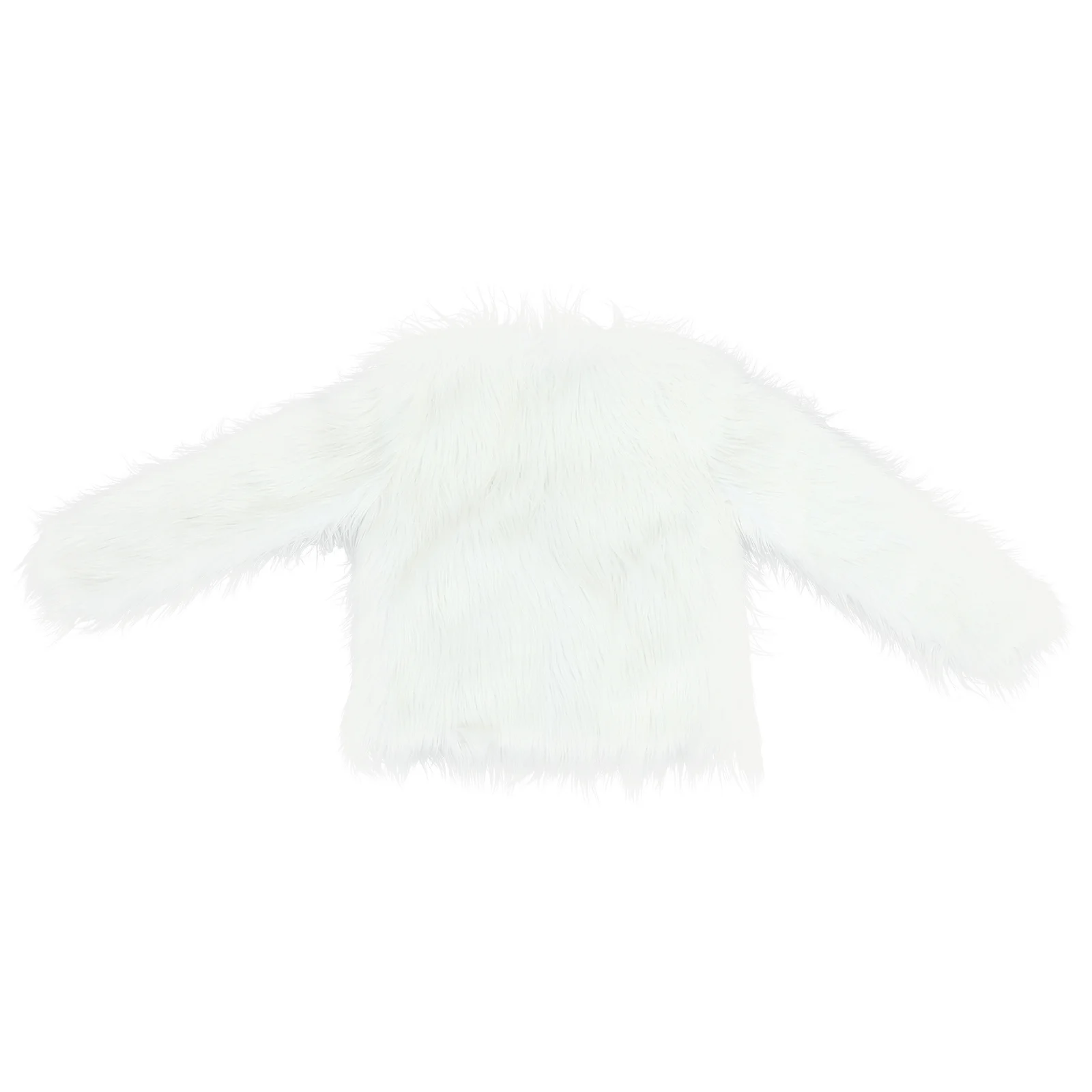 

Women Christmas LED Faux Coat White Xxxl Light Up Outwear Nightclub Stage Costume Dancer Jacket Winter Party Outfit