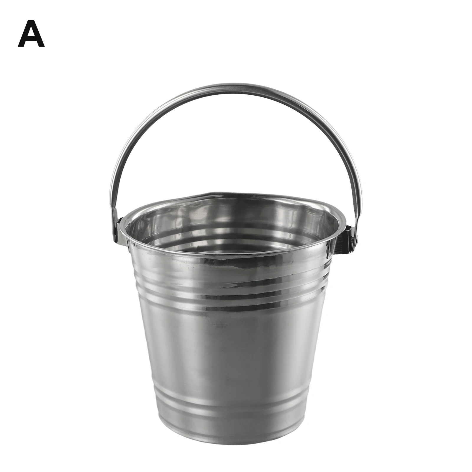 

Stainless Steel Ice Bucket Portable Ice Chiller Cooler With Handle Ice Cube Container For Wine Champagne Beer Party Bar Tools