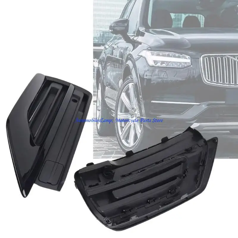 

H7BD CAR Bumper FOG Light Light Mrille Fog Lamp Lame Cover Cover Accessories для XC90 2019-2022 Заменить 31663514 31663539