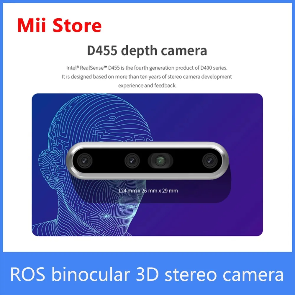 Câmera Realsense Profundidade D455