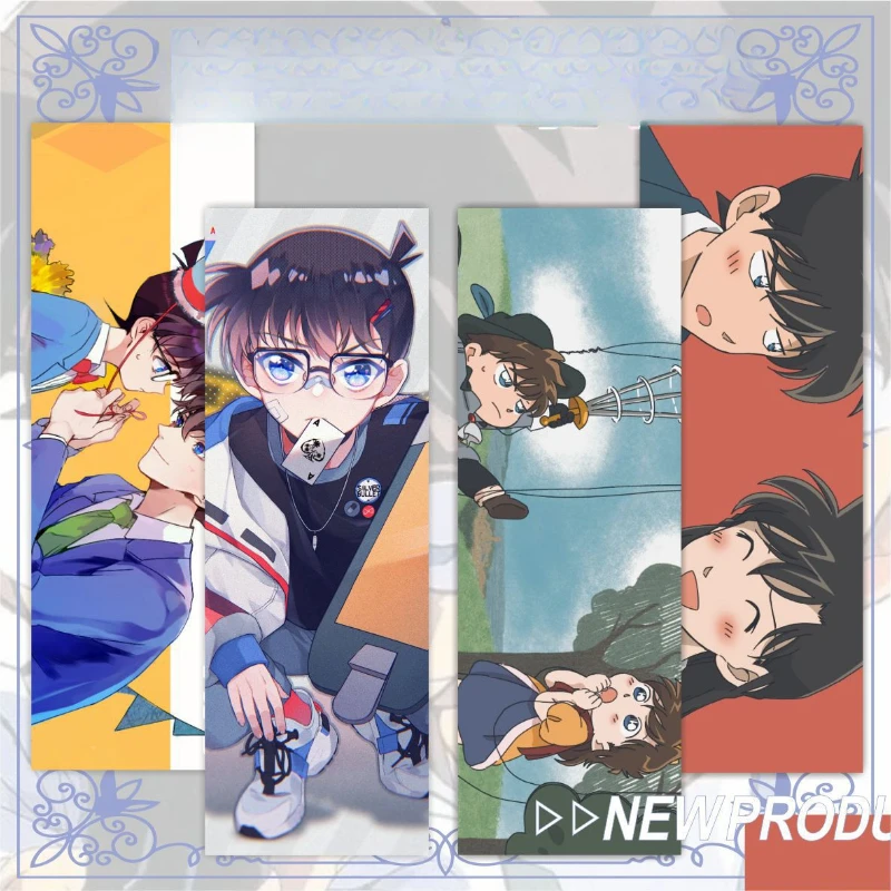 

Shinichi Kudo Ran Mouri Heiji Hattori Популярные аниме 2D периферийные закладки и лазерные билеты Школьные принадлежности Красивые канцелярские принадлежности