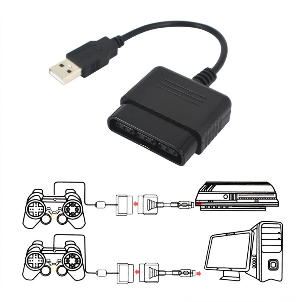 USB Gamepad Adapter For PS3 PC - đánh giá và giá Gaming Accessories White