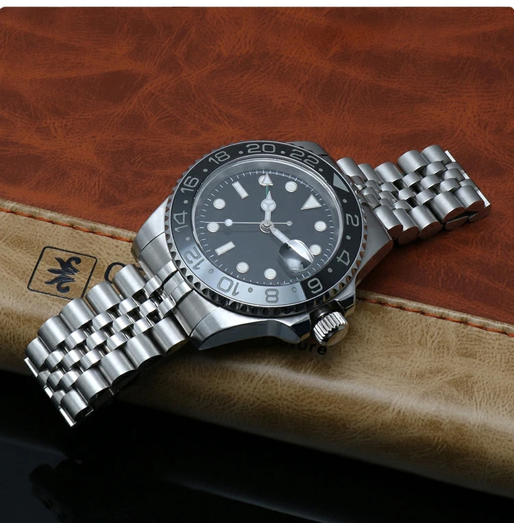 20mm 21mm Jubilee 904 Uhrenarmband für Rolex Sub GMT Yacht Daytona Herrenarmband Luxus-Uhrenkette Mod-Teile Ersatz-Zubehör – Detail 4