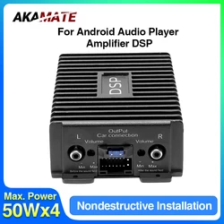 Car Radio Amplifier for Android Radio DSP Non destructive Modification Speaker Enhance Sound Car Audio Processor 4 Channel