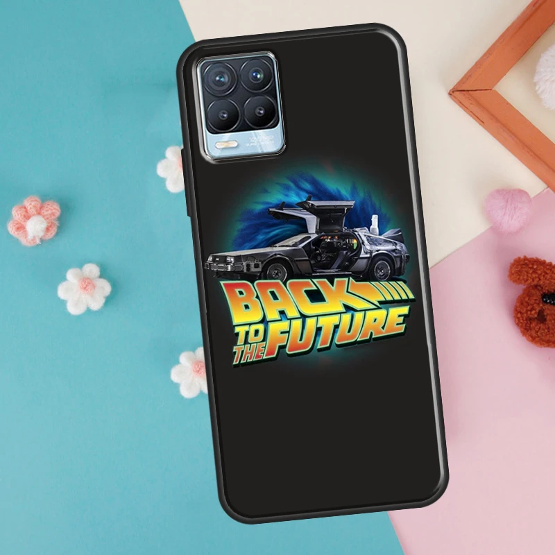 Back To The Future Time Machine dla OnePlus 11 10 Pro 10T Nord CE 2 Lite Realme C55 C35 C33 C31 C30 C21Y GT Neo 5 3 2T Case