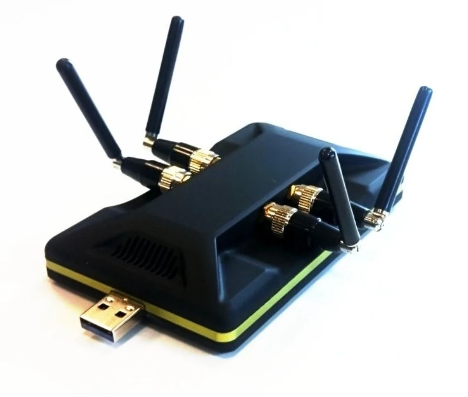 USB Type-A Sends Wireless Data, and the CPU Processes the Received signal