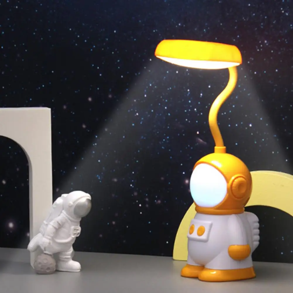 Useful LED Table Lamp Rechargeable Decorative Soft Lighting Indoor Astronaut Nigh Lamp LED Reading Light