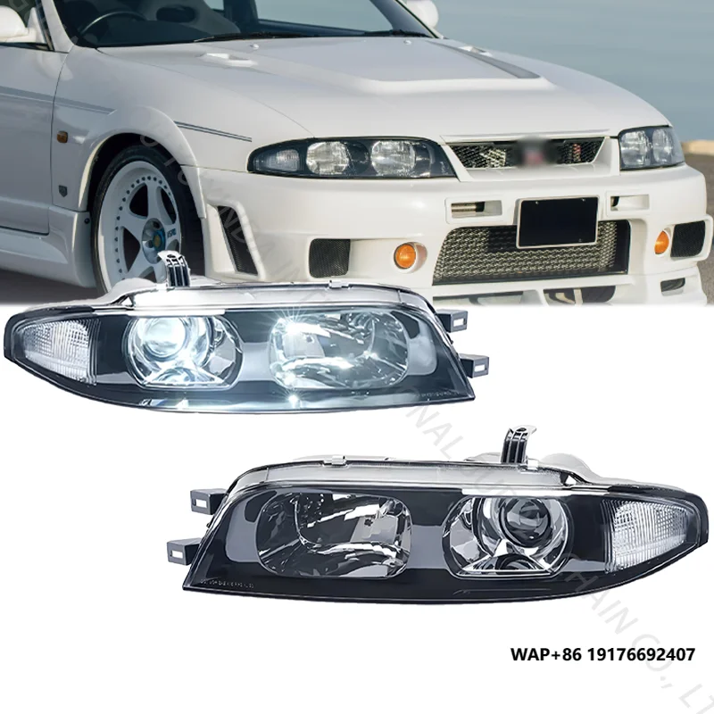 

High Quality Headlight for ‘Nissan Skyline R33 GTS GTST 1990-1998 Series 1 & Series 3 (not for GTR) LED Head Lamp 90-98
