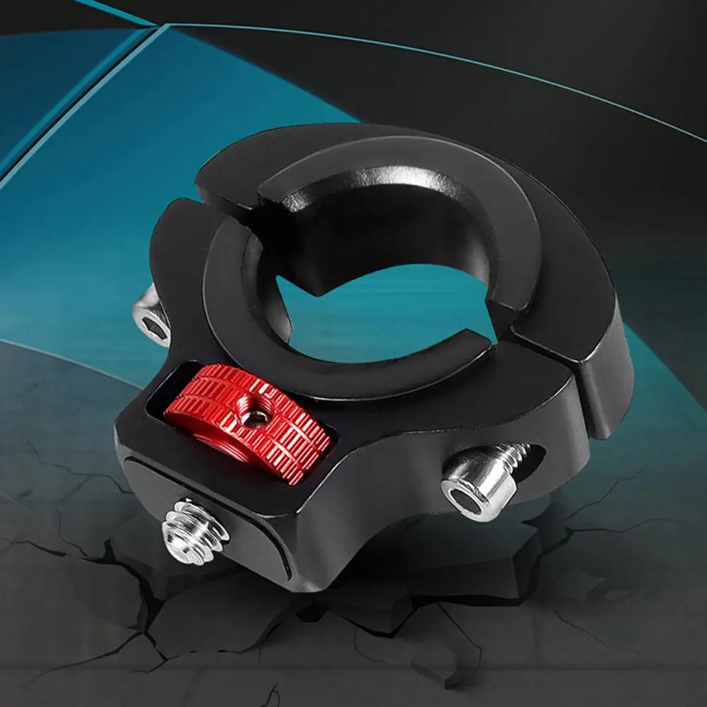 Регулируемый зажим для велосипеда, универсальный зажим для руля мотоцикла, держатель для камеры с прочной конструкцией для защиты от сотрясений для любого