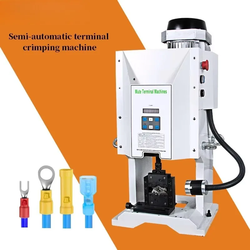 EW-5145 Large Lug Wire Crimping Machine 6T-20T Mute Terminal 1-Year Warranty Cable Manufacturing Equipment