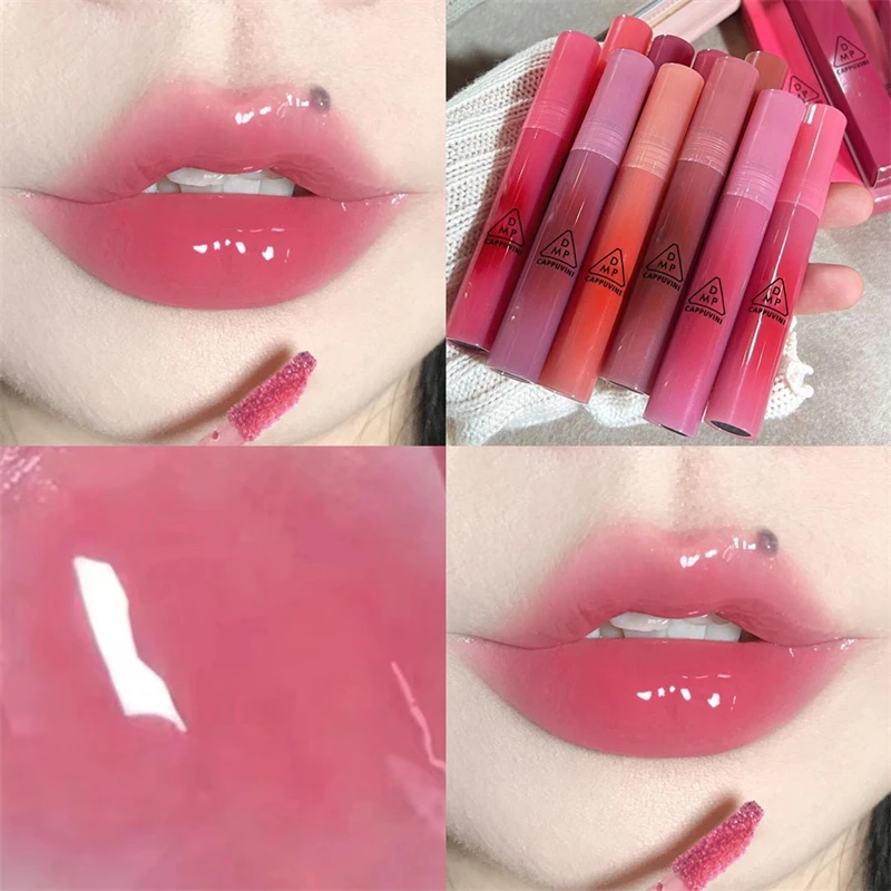 Juice Mirror Water Lip Gloss Moisturizing Hydrating Sexy Lip Tint Waterproof Liquid Lipstick Lipgloss Makeup Korean Cosmetics