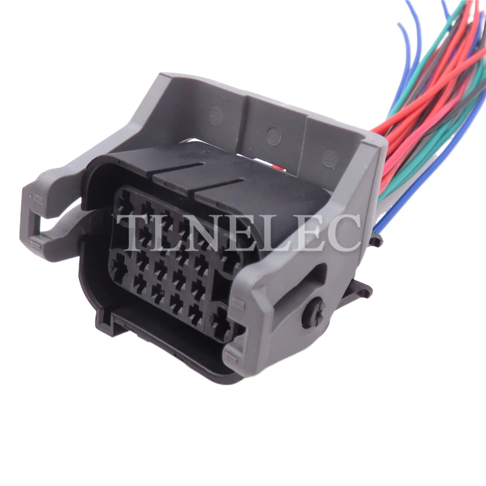 20 Pin Way Car Engine Wiring Cable Sealed Socket with Wires Auto Modification Composite Connector Accessories 936780-2 936777-2