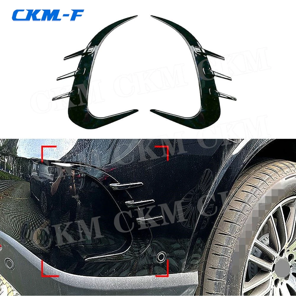 

Rear Bumper Air Vent Trims Spoiler Fender Decoration Accessories for Mercedes Benz GLC Class X254 GLC 260 300 GLC63 AMG 2023+