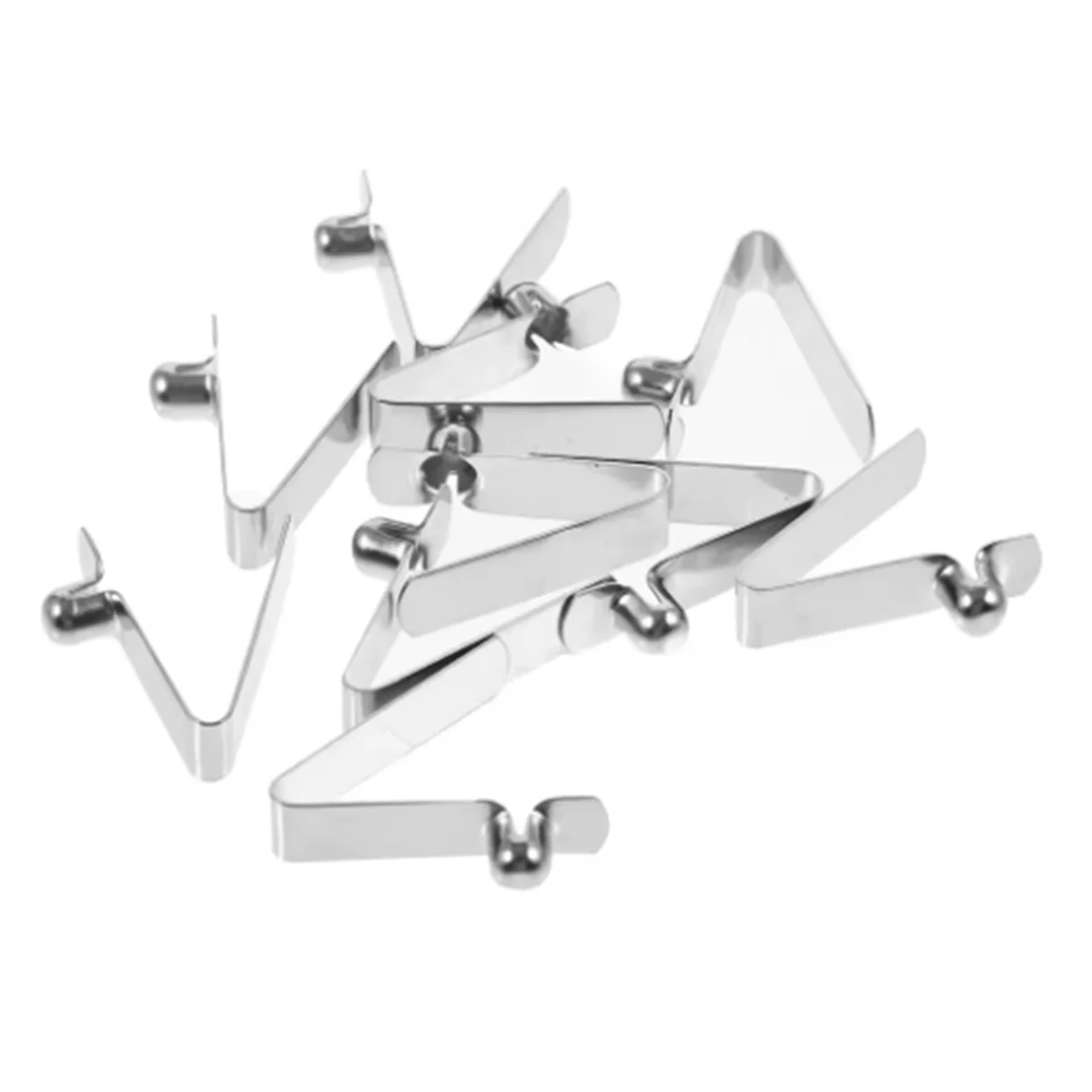 BAAQ 100 Pcs Umbrella Marbles Snaps Corner Buttons Hooks Clips Paddle Spring