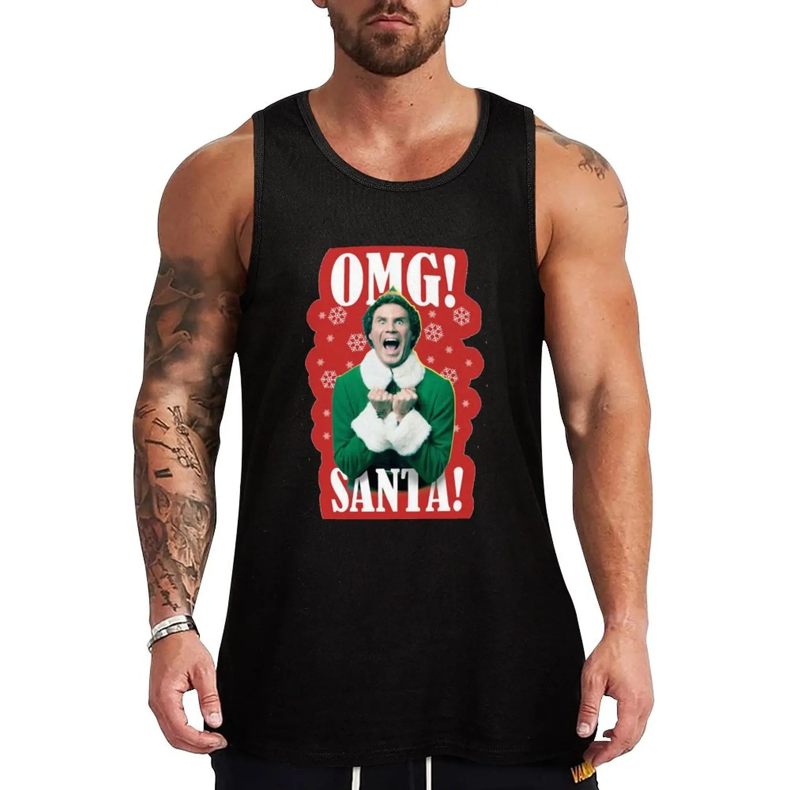 

Buddy The Elf Tank Top cool things Men's gym articles