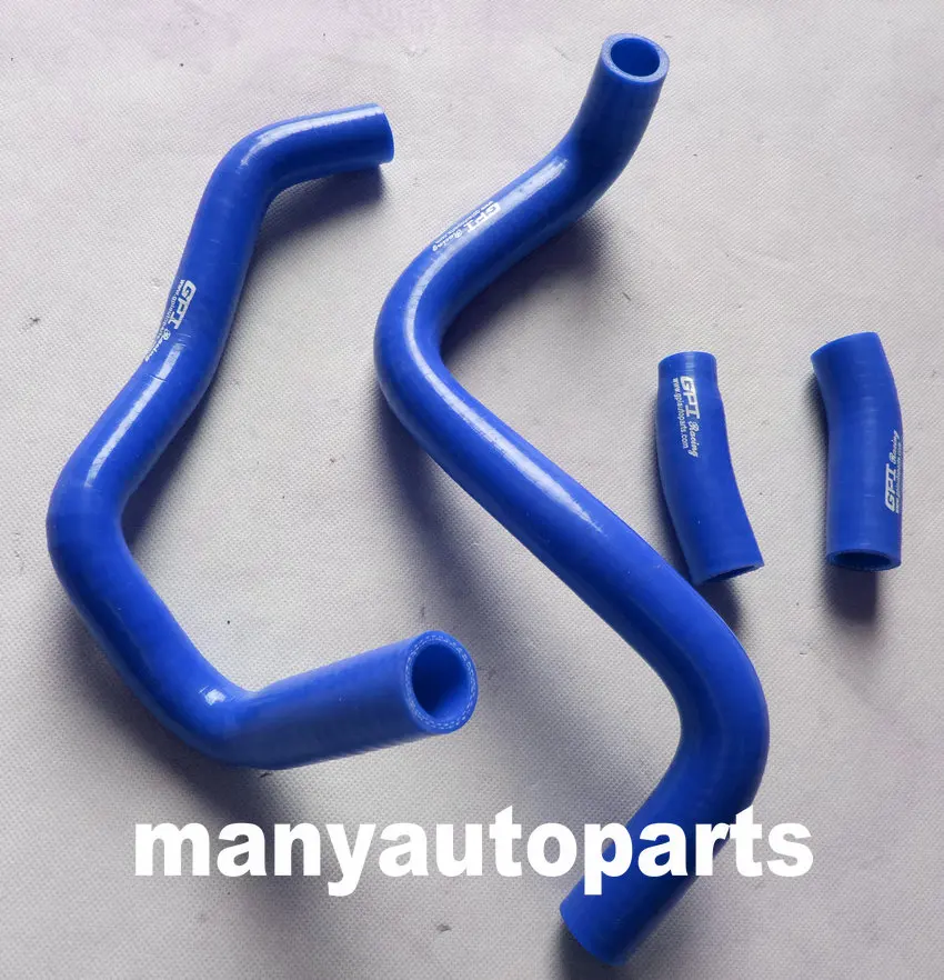 silicone radiator hose for Yamaha TZR250 TRZ 250 V-Twin 3XV 1991-1994 1992 1993 BLUE