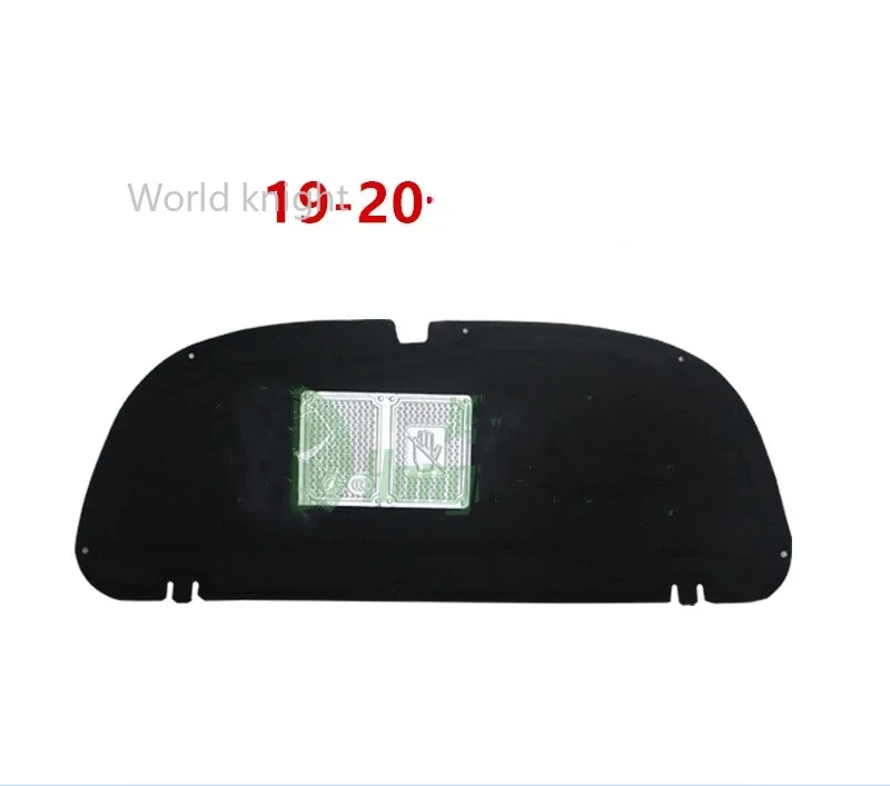 2007-2020 for Toyota Corolla Car Heat Sound Insulation Cotton Front Hood Engine Firewall Mat Pad Cover Noise Deadener