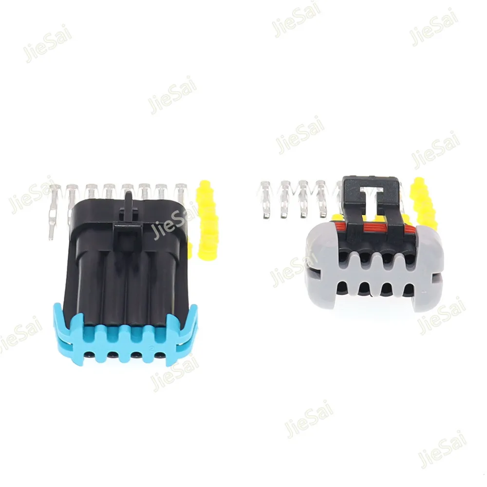 8 Pin 1.5 Series 12047931 12047937 Automobile Wiring Harness Plastic Housing Waterproof Male Female Connector