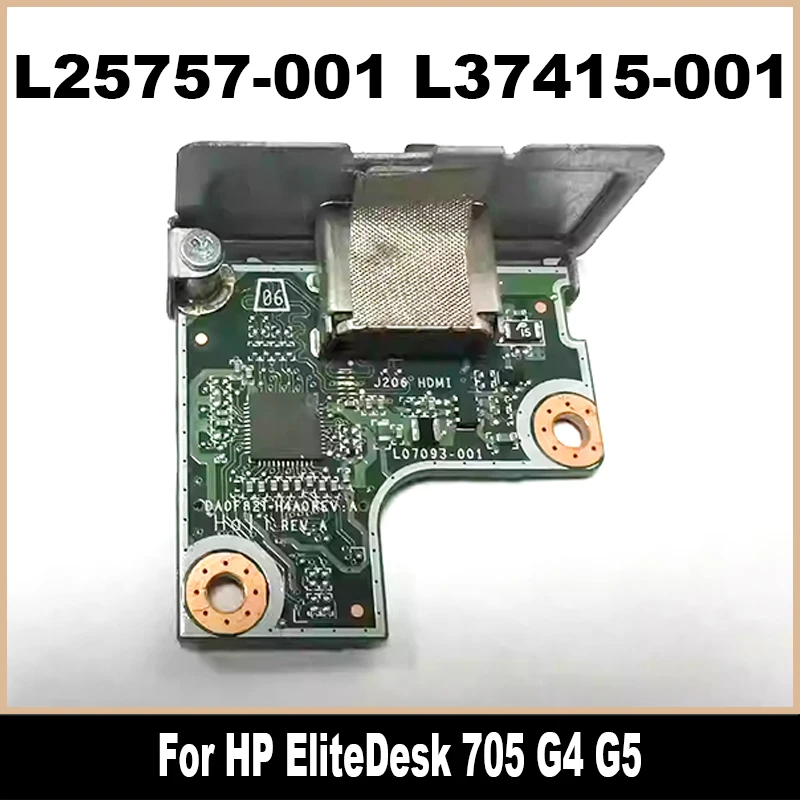 L37415-001 L25757-001 Original For HP EliteDesk 705 G4 G5 HDMI Board Connectors Computer Connector 100% Tested