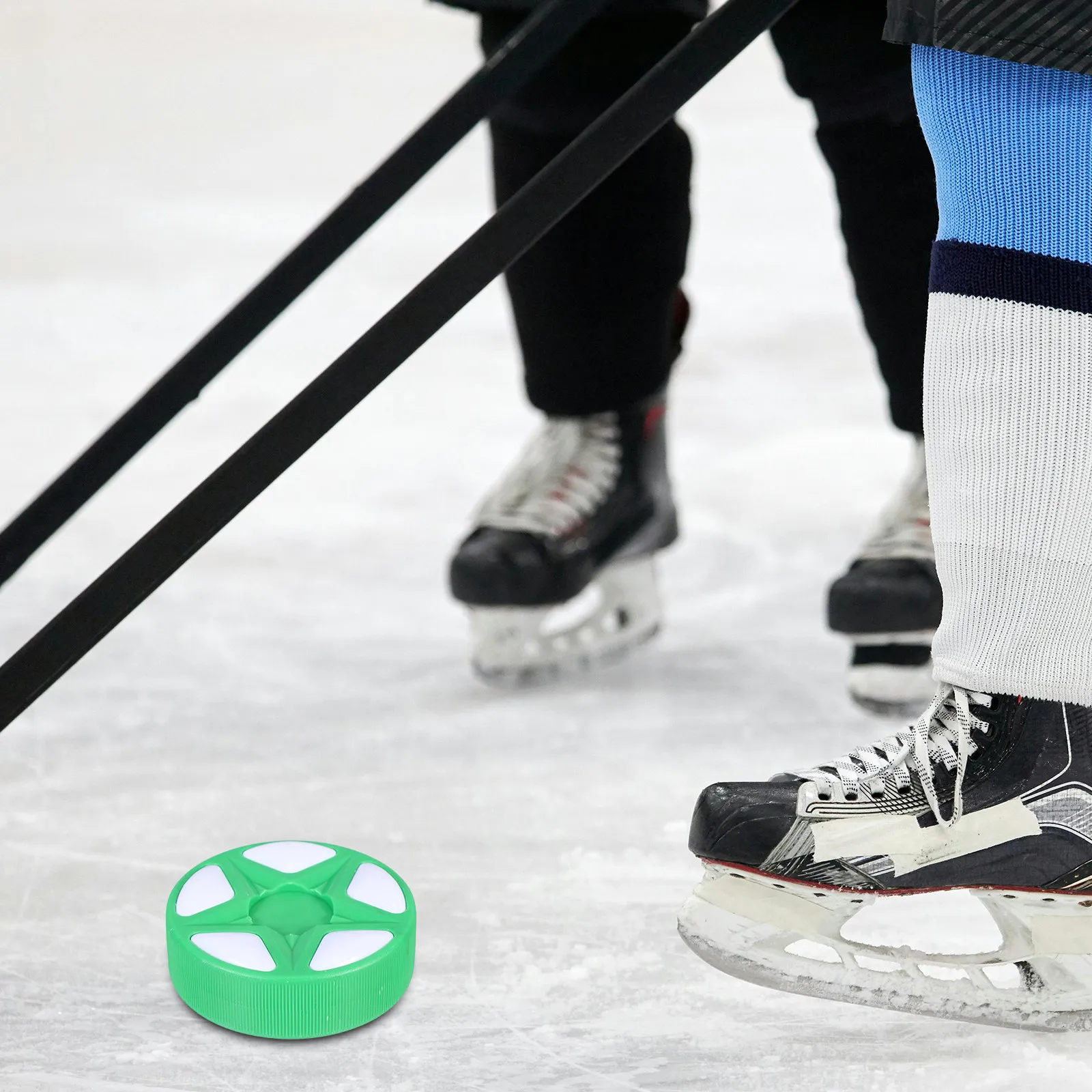 

Roller Hockey Puck Multifunctional Smooth Glide High Visibility Indoor Outdoor Hockey Training Street Puck
